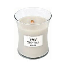 Woodwick Vonná sviečka váza Warm Wool 275 g