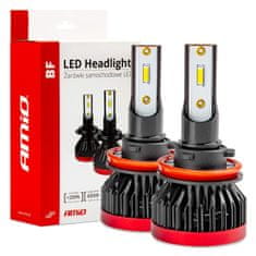 AMIO LED žiarovky hlavného svietenia H8/H9/H11 BF séria