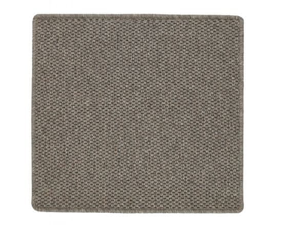 Vopi AKCIA: 120x120 cm Kusový koberec Nature tmavo béžový štvorec