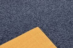Kusový koberec Supersoft 710 tm. modrý 60x100