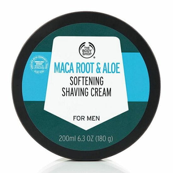 The Body Shop Zjemňujúci krém na holenie Maca Root & Aloe (Shaving Cream) 200 ml