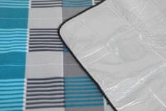 Severno Plážová pikniková deka - kempingová podložka MALAGA 200x200 cm