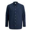 Pánska košeľa JJEOXFORD Slim Fit 12190444 Navy Blazer (Veľkosť 4XL)
