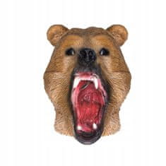 Korbi Profesionálna latexová maska Medveď, medvedia hlava
