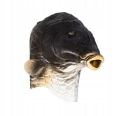 Korbi Profesionálna latexová maska Carp, fish head