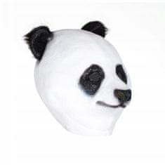 Korbi Profesionálna latexová maska pandy, hlava pandy