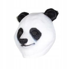 Korbi Profesionálna latexová maska pandy, hlava pandy