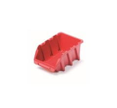 Prosperplast Úložný box BENER II červený, varianta 12 cm