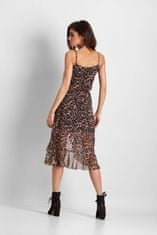 Ivon Dámske šaty Ariana leopard 36