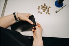 BeWooden Pánska kožená peňaženka Nox Coins Wallet univerzálne