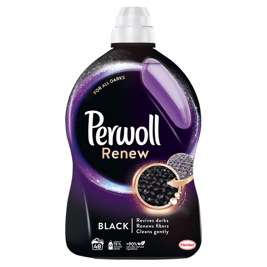 Perwoll Špeciálny prací gél Renew & Repair Black 48 praní, 2880ml