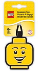 LEGO Menovka na batožinu Lego Iconic-hlava chlapca