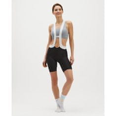 Silvini Kraťasy Santerno WP2021 - dámske, elastické, s trakmi, s cyklistickou vložkou, čierna-biela - veľkosť 2XL