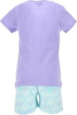 Sun City Dětské pyžamo Frozen Ľadové kráľovstvo Smile bavlna fialové Velikost: 104 (4 roky)
