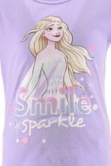 Sun City Dětské pyžamo Frozen Ľadové kráľovstvo Smile bavlna fialové Velikost: 104 (4 roky)