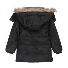 KokoNoko dievčenský prešívaný kabát YK1003 čierna 116
