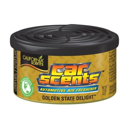 California Scents Osviežovač vzduchu plechovka Car Scents Golden State Delight - Gumové medvedíky
