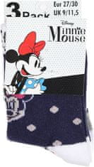 Sun City Dětské ponožky Minnie Mouse II sada 3 páry Velikost: 23/26, DESIGN: DESIGN 1