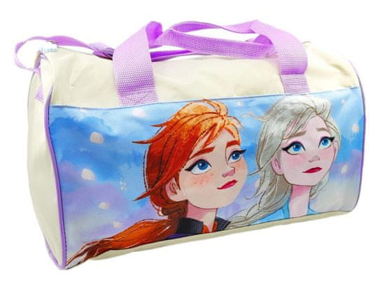 SETINO Dievčenská cestovná a športová taška "Frozen" - fialová