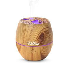 GOLDSUN Aroma Difuzér Joy tree 120ml osviežovač a zvlhčovač vzduchu USB - Svetlé drevo