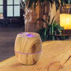 GOLDSUN Aroma Difuzér Joy tree 120ml osviežovač a zvlhčovač vzduchu USB - Svetlé drevo