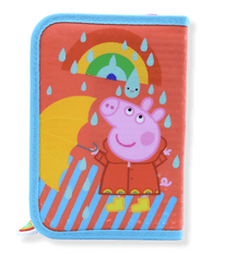 SETINO Dievčenský peračník Peppa Pig Rainy days