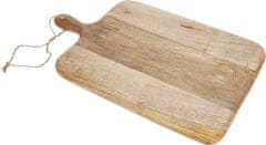 EXCELLENT Doštička na krájacie mangové drevo 40 x 26 x 2,2 cm