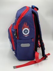 Klarion Štýlová modrá ergonomická školská taška Riško