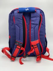 Klarion Štýlová modrá ergonomická školská taška Riško