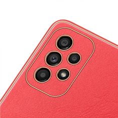 Dux Ducis Yolo kožený kryt na Samsung Galaxy A33 5G, červený