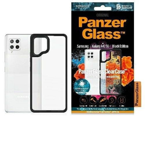 PanzerGlass Clearcase puzdro pre Samsung Galaxy A42 5G - Čierna KP19743
