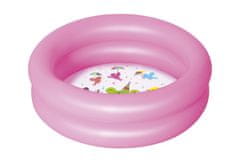 Bestway Nafukovací bazén ružový 61 cm x 15 cm 51061