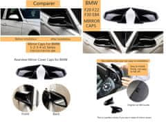 UNI Kryty zrkadiel Sharp BMW E84 F20 F21 F22 F30 F32 F36 F87 čierné