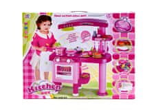 Aga4Kids Plastová kuchynka KITCHEN 008-82 Pink