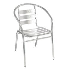 Linder Exclusiv Záhradná kovová stolička MC4602