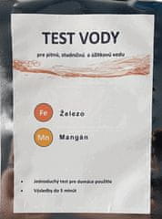 Test studničnej vody: železo & mangán
