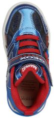 Geox chlapčenské svietiace členkové tenisky Spiderman Grayjay J269YC 011CE C4226, modrá, 35