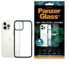 PanzerGlass ClearcaseColor puzdro pre Apple iPhone 12 Pro Max - Zelená KP19749