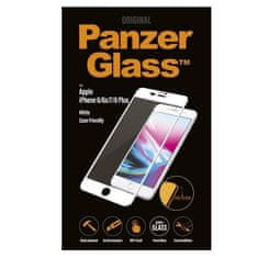 PanzerGlass Temperované sklo pre Apple iPhone 6/iPhone 6s/iPhone 7 Plus/iPhone 8 Plus - Biela KP19792