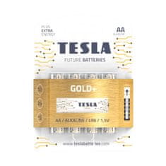 Tesla Batteries TESLA AA GOLD + Alkaline 4 ks blister LR06 NEW