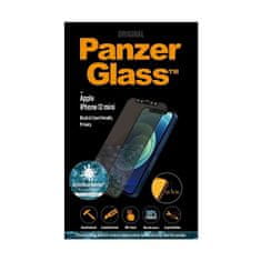 PanzerGlass Panzerglass antibakteriálne sklo pre Apple iPhone 12 Mini - Čierna KP19796