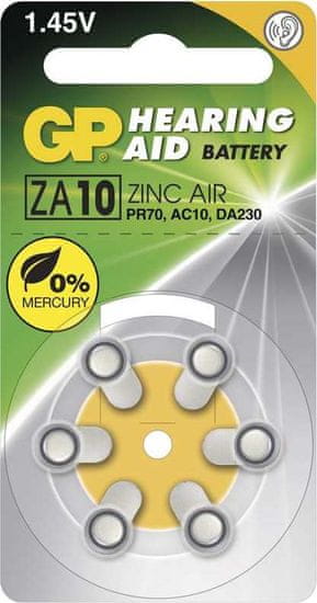 GP Batteries Batérie do naslúchadiel GP ZA10 (PR70)