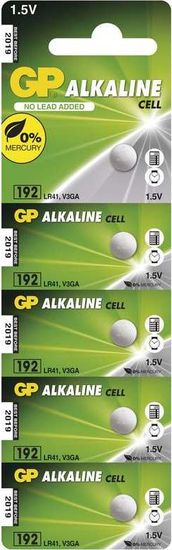 GP Batteries Alkalická gombíková batéria GP 192F (LR41)