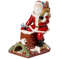 Villeroy & Boch Hracia skrinka a lampáš CHRISTMAS TOYS MEMORY Santa na streche +