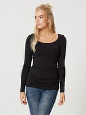 Vero Moda Dámske tričko VMMAXI Regular Fit 10152908 Black (Veľkosť XXL)