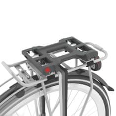 Urban Iki Zadná sedačka na bicykel s adaptérom na nosič (Bincho Čierna/Kurumi Hnedá)