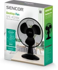 SENCOR SFE 4021BK ventilátor stolní