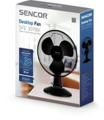 SENCOR SFE 3011BK ventilátor stolní