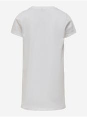 ONLY Biele dievčenské tričko ONLY Hazel 122-128