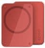4200mAh MagSafe kompatibilná bezdrôtová power banka 9915101400015 - červená